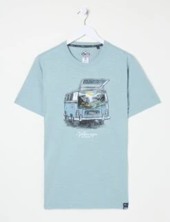 Pure Cotton VW Graphic T-Shirt -Marksandspencer Sale Store pure cotton vw graphic t shirt 5