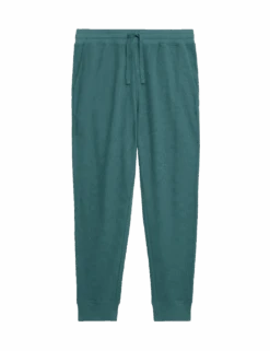 Pure Cotton Waffle Loungewear Bottoms -Marksandspencer Sale Store pure cotton waffle loungewear bottoms 1