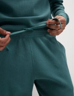 Pure Cotton Waffle Loungewear Bottoms -Marksandspencer Sale Store pure cotton waffle loungewear bottoms 12