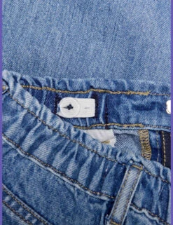 Pure Cotton Wide Leg Denim Shorts (8-14 Yrs) -Marksandspencer Sale Store pure cotton wide leg denim shorts 8 14 yrs 1 6