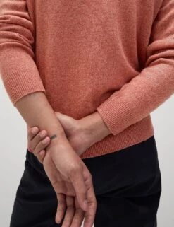 Pure Extra Fine Lambswool Crew Neck Jumper -Marksandspencer Sale Store pure extra fine lamsbwool crew neck jumper 4