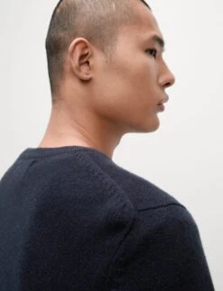 Pure Extra Fine Lambswool Crew Neck Jumper -Marksandspencer Sale Store pure extra fine lamsbwool crew neck jumper 7