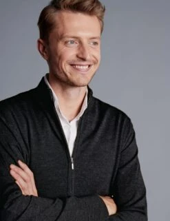 Pure Extra Fine Merino Wool Zip Up Cardigan 33 Pure Extra Fine Merino Wool Zip Up Cardigan -Marksandspencer Sale Store pure extra fine merino wool zip up cardigan 13