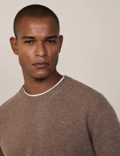 Hackett Pure Lambswool Crew Neck Jumper -Marksandspencer Sale Store pure lambswool crew neck jumper 14