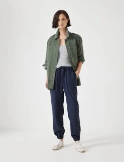 Tapered Cuffed Joggers 20 Tapered Cuffed Joggers -Marksandspencer Sale Store pure lyocell tapered cuffed joggers 1