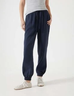 Tapered Cuffed Joggers 19 Tapered Cuffed Joggers -Marksandspencer Sale Store pure lyocell tapered cuffed joggers