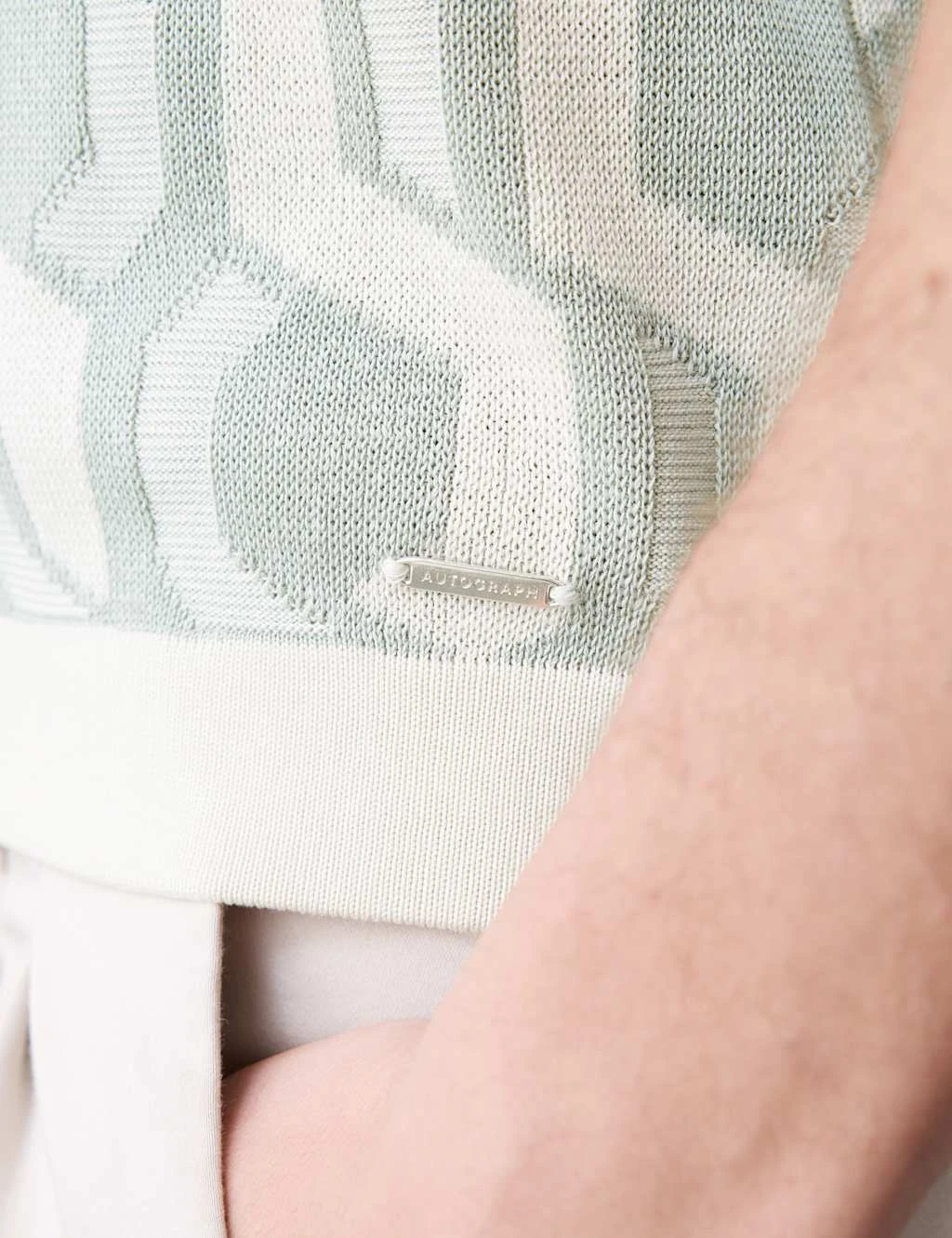 Pure Mercerised Cotton Knitted Polo Shirt 12 Pure Mercerised Cotton Knitted Polo Shirt - Image 12