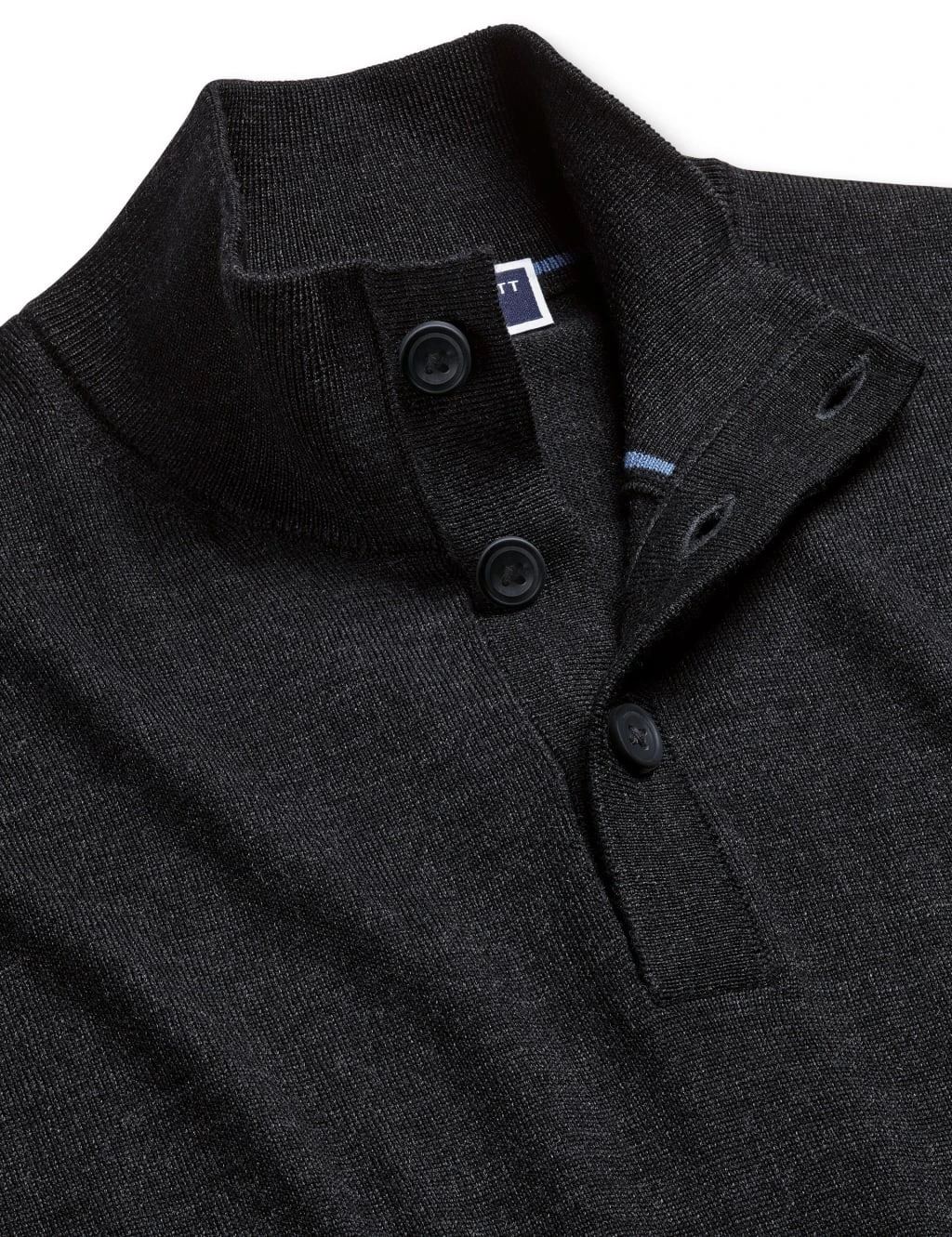 Pure Merino Wool Button Neck Jumper 8 Pure Merino Wool Button Neck Jumper - Image 8