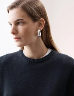 Pure Merino Wool Ribbed Crew Neck Jumper 29 Pure Merino Wool Ribbed Crew Neck Jumper -Marksandspencer Sale Store pure merino wool ribbed crew neck jumper 9