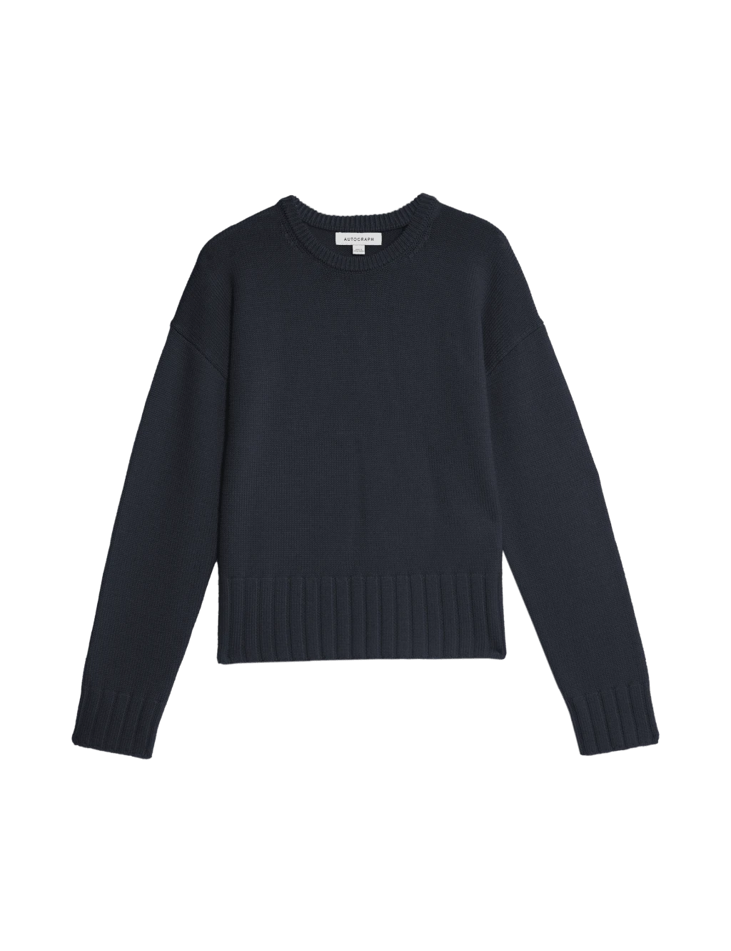 Pure Merino Wool Ribbed Crew Neck Jumper 11 Pure Merino Wool Ribbed Crew Neck Jumper - Image 11