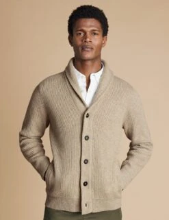 Pure Merino Wool Shawl Collar Cardigan -Marksandspencer Sale Store pure merino wool shawl collar cardigan 4