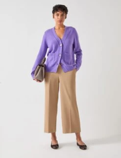 Pure Merino Wool V-Neck Cardigan -Marksandspencer Sale Store pure merino wool v neck cardigan 6