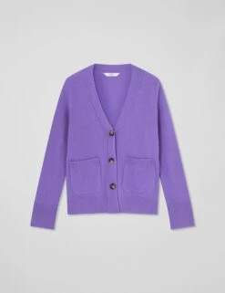 Pure Merino Wool V-Neck Cardigan -Marksandspencer Sale Store pure merino wool v neck cardigan 7