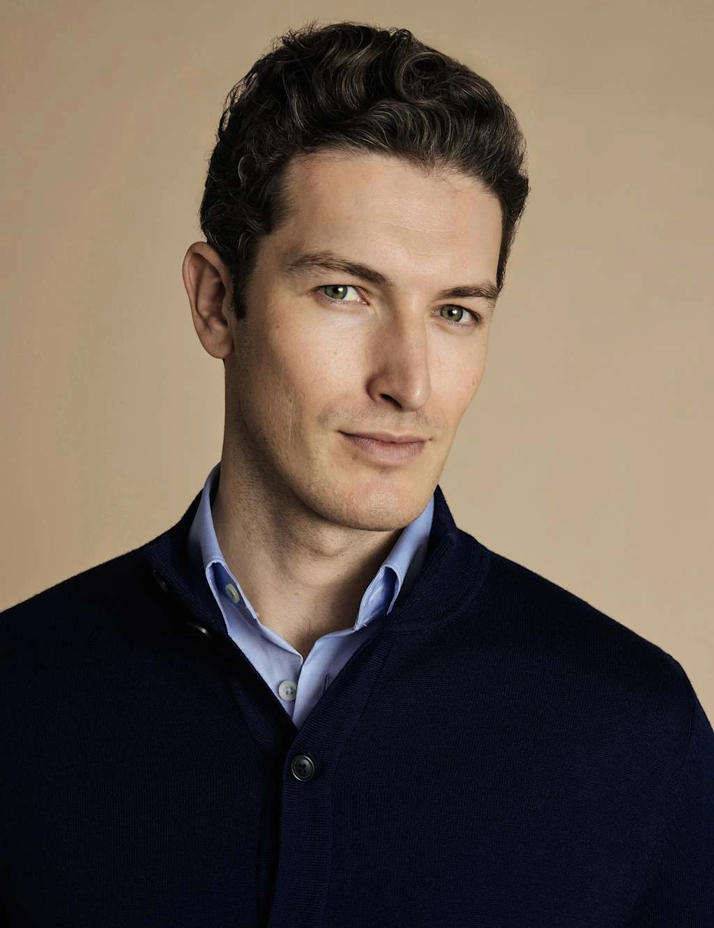 Pure Wool Funnel Neck Cardigan 14 Pure Wool Funnel Neck Cardigan - Image 14