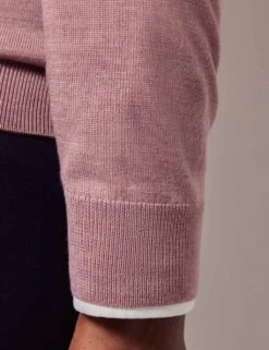 Pure Wool Half Zip Jumper -Marksandspencer Sale Store pure wool half zip jumper 3