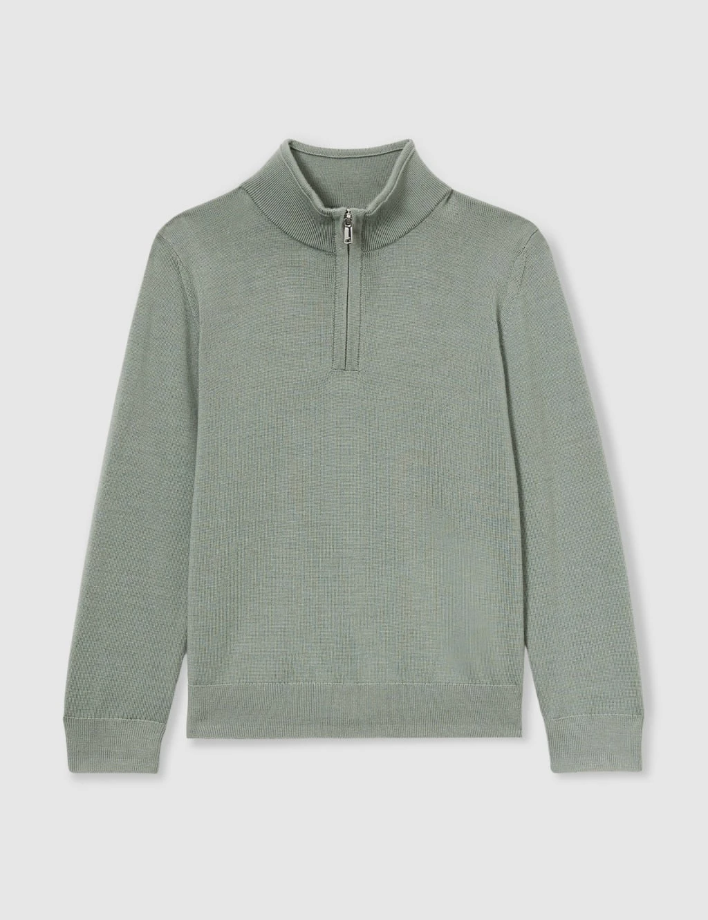 Reiss Pure Wool Knitted Half Zip Jumper (3-14 Yrs) 13 Reiss Pure Wool Knitted Half Zip Jumper (3-14 Yrs) - Image 13