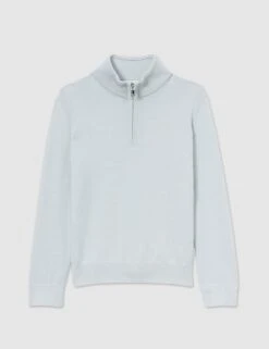 Reiss Pure Wool Knitted Half Zip Jumper (3-14 Yrs) 36 Reiss Pure Wool Knitted Half Zip Jumper (3-14 Yrs) -Marksandspencer Sale Store pure wool knitted half zip jumper 3 14 yrs 1 16