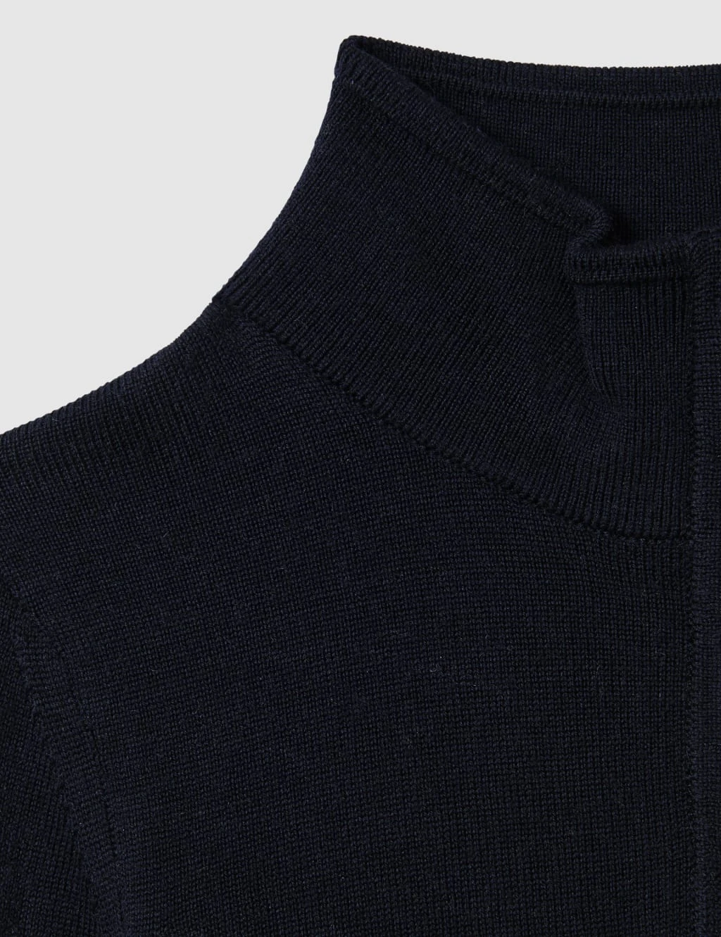 Reiss Pure Wool Knitted Half Zip Jumper (3-14 Yrs) 6 Reiss Pure Wool Knitted Half Zip Jumper (3-14 Yrs) - Image 6