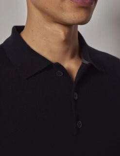 Pure Wool Long Sleeve Polo Shirt -Marksandspencer Sale Store pure wool long sleeve polo shirt 7