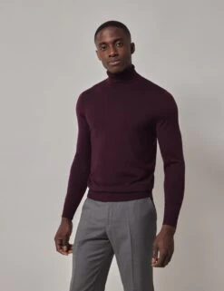Pure Wool Roll Neck Jumper -Marksandspencer Sale Store pure wool roll neck jumper 8