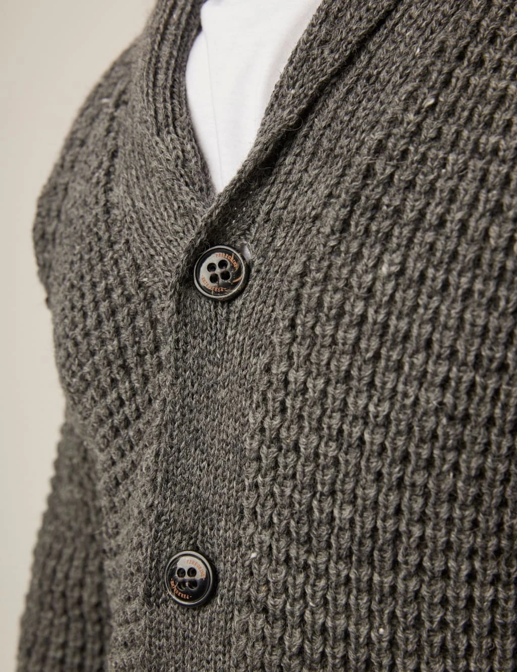 Waffle Shawl Cardigan 20 Waffle Shawl Cardigan - Image 20