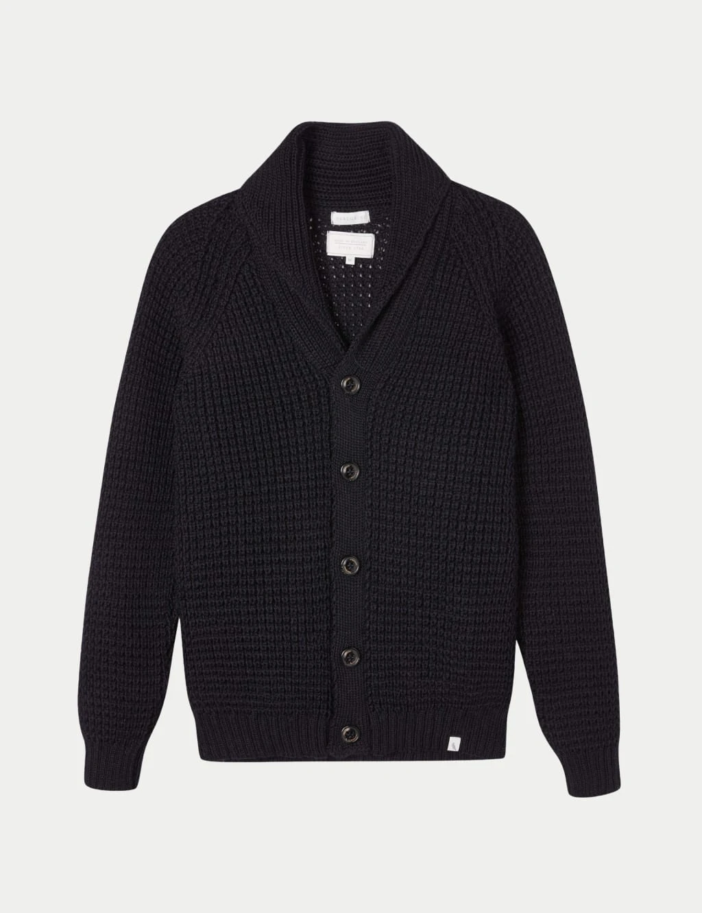 Waffle Shawl Cardigan 13 Waffle Shawl Cardigan - Image 13