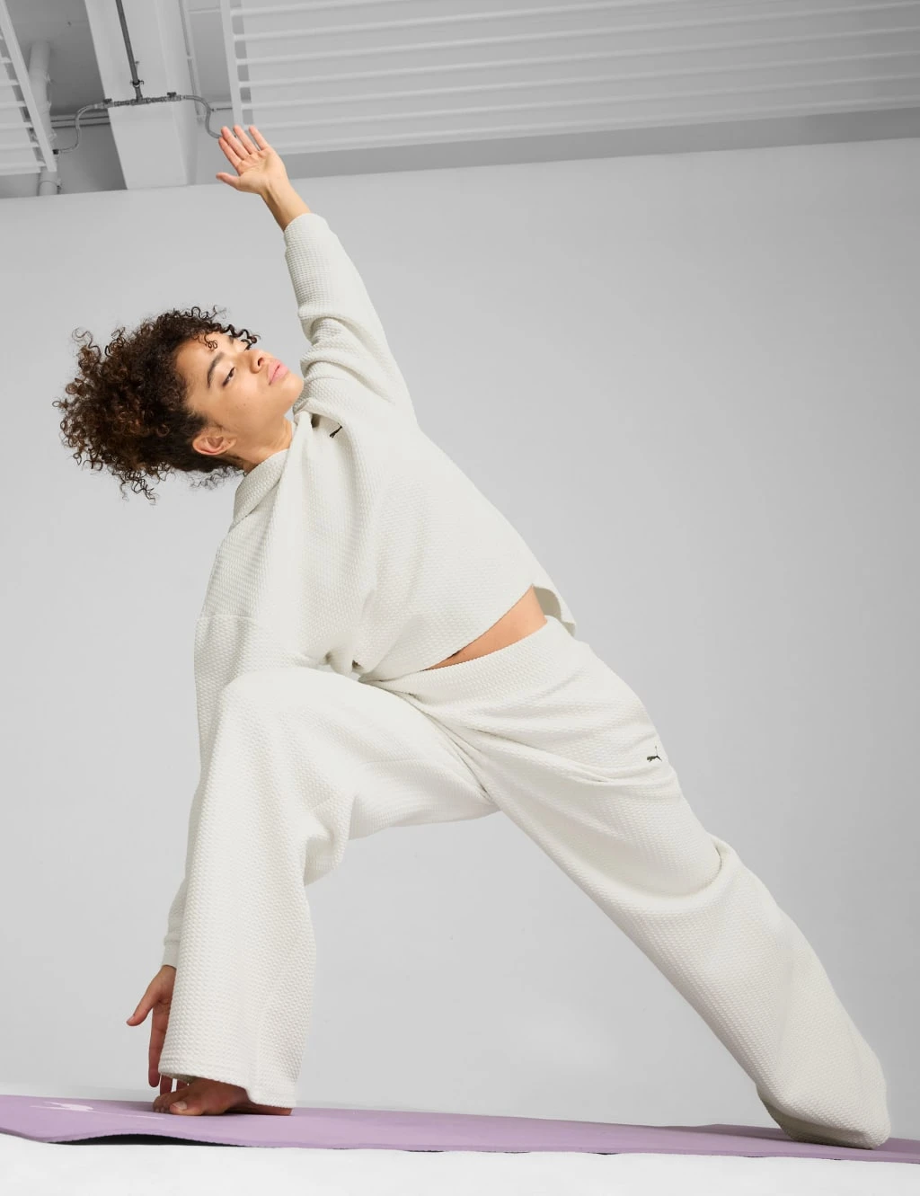 Puma Q4 Studio Cotton Blend Textured Hoodie 14 Puma Q4 Studio Cotton Blend Textured Hoodie - Image 14