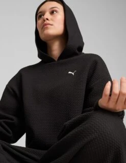 Puma Q4 Studio Cotton Blend Textured Hoodie 39 Puma Q4 Studio Cotton Blend Textured Hoodie -Marksandspencer Sale Store q4 studio cotton blend textured hoodie 19