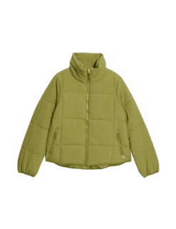 Quilted Funnel Neck Puffer Jacket 24 Quilted Funnel Neck Puffer Jacket -Marksandspencer Sale Store quilted funnel neck puffer jacket