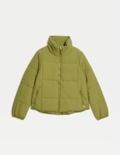 Quilted Funnel Neck Puffer Jacket 22 Quilted Funnel Neck Puffer Jacket -Marksandspencer Sale Store quilted funnel neck puffer jacket 7