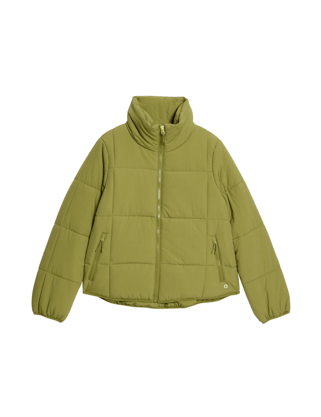 Quilted Funnel Neck Puffer Jacket 10 Quilted Funnel Neck Puffer Jacket - Image 10