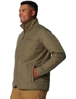 Columbia Quilted Funnel Neck Raincoat -Marksandspencer Sale Store quilted funnel neck raincoat 10