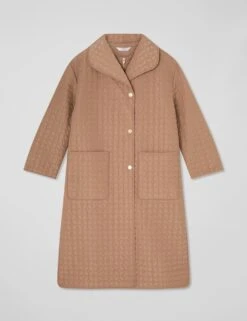Quilted Padded Longline Coat -Marksandspencer Sale Store quilted padded longline coat 7