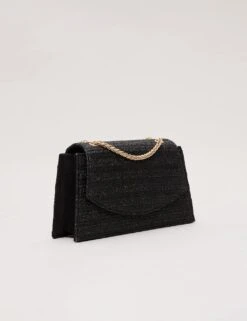 Raffia Chain Strap Clutch Bag -Marksandspencer Sale Store raffia chain strap clutch bag 12