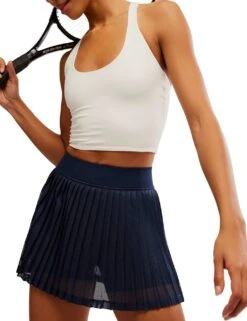 Rally Pleated Layered High Waisted Skort -Marksandspencer Sale Store rally pleated layered high waisted skort 8