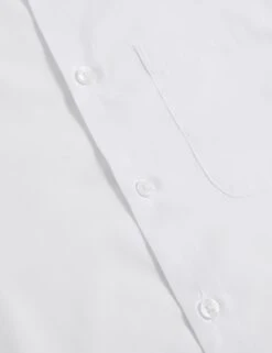 Regular Fit Cotton Blend Short Sleeve Shirt -Marksandspencer Sale Store regular fit cotton blend short sleeve shirt 6