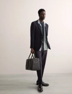 Jaeger Regular Fit Cotton Rich Luxury Shirt With Silk -Marksandspencer Sale Store regular fit cotton rich luxury shirt with silk 11