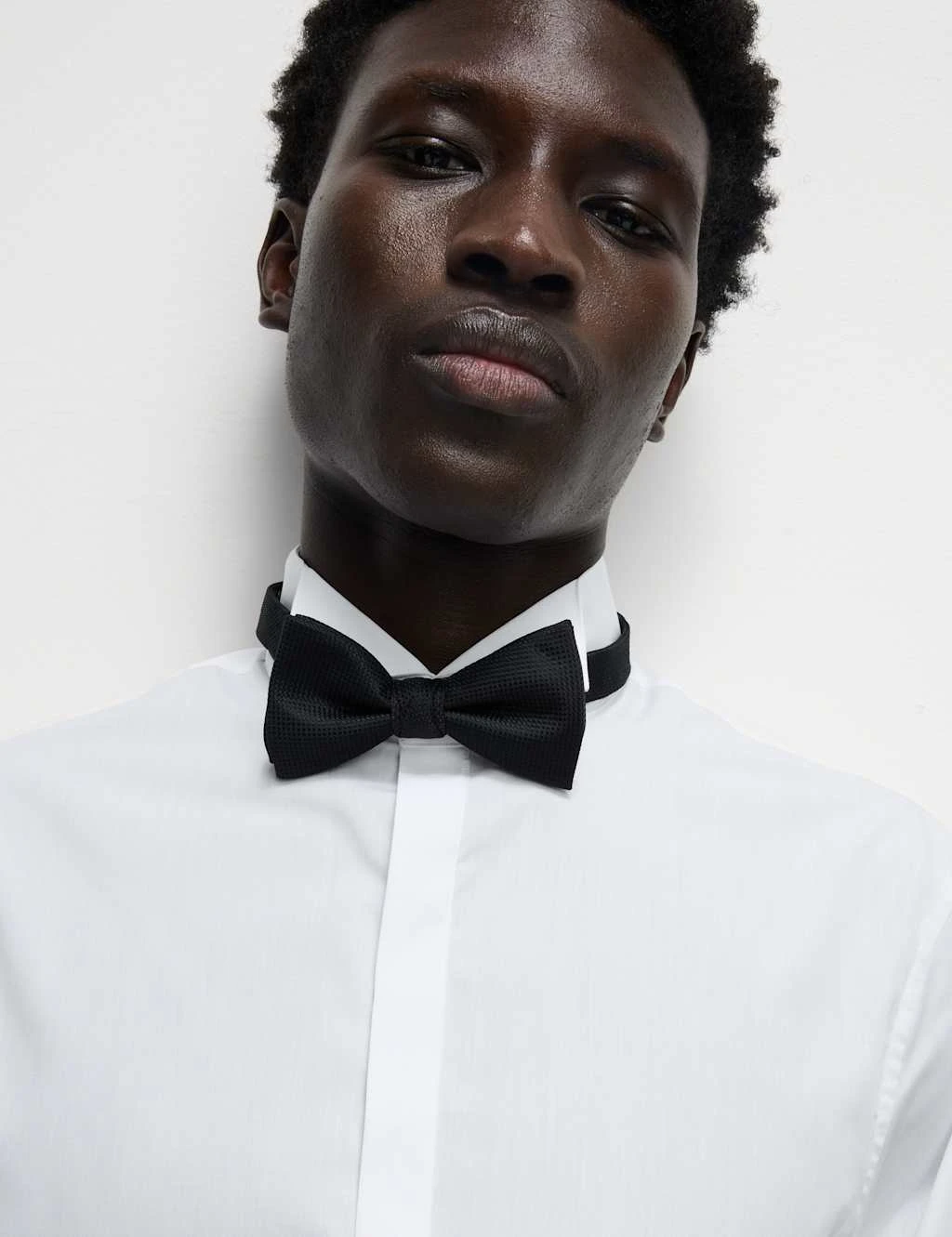 Regular Fit Cotton Blend Dress Shirt 12 Regular Fit Cotton Blend Dress Shirt - Image 12