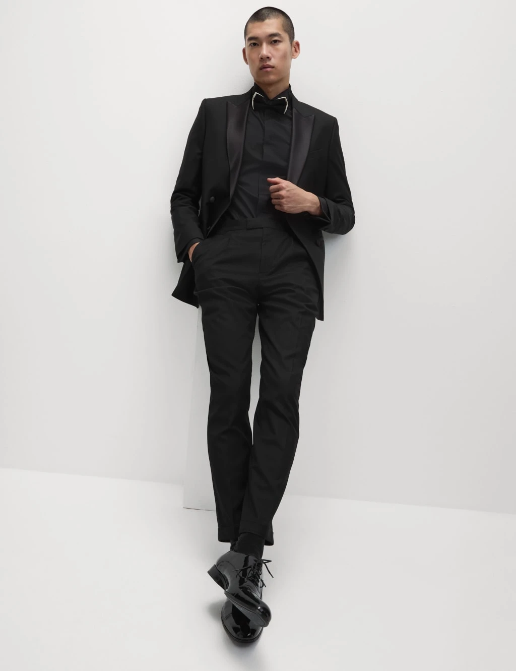 Regular Fit Cotton Blend Dress Shirt 18 Regular Fit Cotton Blend Dress Shirt - Image 18