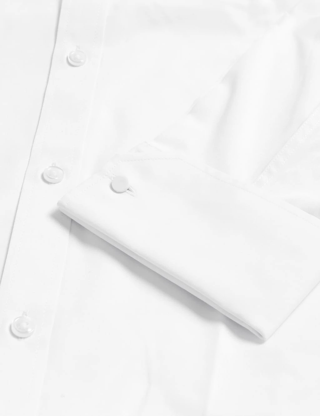 Regular Fit Cotton Blend Double Cuff Shirt 11 Regular Fit Cotton Blend Double Cuff Shirt - Image 11