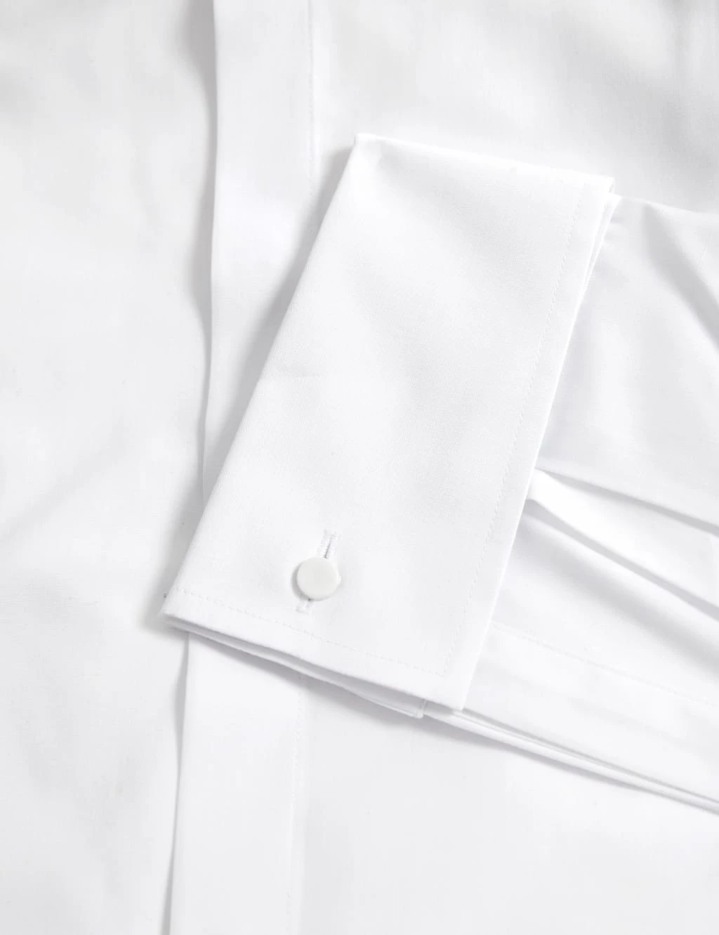 Regular Fit Cotton Blend Dress Shirt 8 Regular Fit Cotton Blend Dress Shirt - Image 8