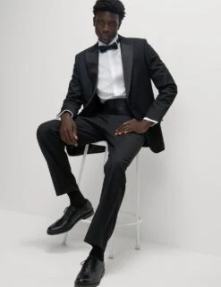 Regular Fit Cotton Blend Dress Shirt 28 Regular Fit Cotton Blend Dress Shirt -Marksandspencer Sale Store regular fit easy iron cotton blend shirt 8