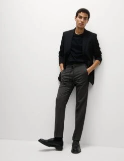 Tapered Fit Elasticated Trousers -Marksandspencer Sale Store regular fit elasticated trousers