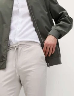 Tapered Fit Elasticated Trousers -Marksandspencer Sale Store regular fit elasticated trousers 9