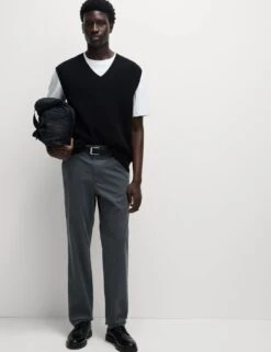 Regular Fit Elasticated Waist Chinos -Marksandspencer Sale Store regular fit elasticated waist chinos 16