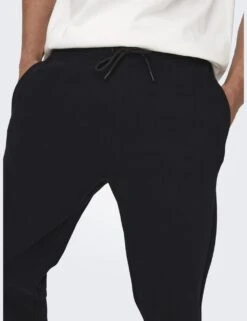 Only & Sons Regular Fit Elasticated Waist Cuffed Joggers -Marksandspencer Sale Store regular fit elasticated waist cuffed joggers 9