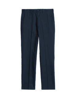 Regular Fit Cotton Linen Blend Chinos -Marksandspencer Sale Store regular fit linen blend chinos