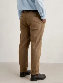Regular Fit Linen Rich Cargo Trousers -Marksandspencer Sale Store regular fit linen rich cargo trousers 11