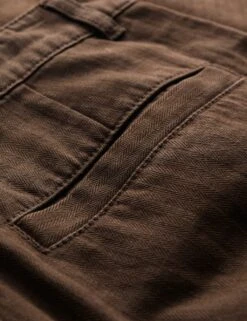 Regular Fit Linen Rich Cargo Trousers -Marksandspencer Sale Store regular fit linen rich cargo trousers 8