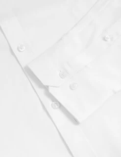 Regular Fit Easy Iron Pure Cotton Textured Shirt -Marksandspencer Sale Store regular fit non iron pure cotton dobby shirt 1